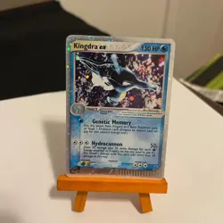 Pokemon TCG - Kingdra ex Holo Ultra Rare Dragon 92/97 LP (Crease - See pics) - Image 1