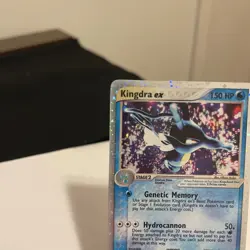 Pokemon TCG - Kingdra ex Holo Ultra Rare Dragon 92/97 LP (Crease - See pics) - Image 3