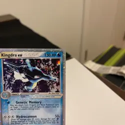 Pokemon TCG - Kingdra ex Holo Ultra Rare Dragon 92/97 LP (Crease - See pics) - Image 4