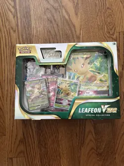 Pokemon Leafeon v Star Special Collection Box Factory Sealed - Image 1
