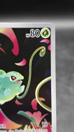 2025 Pokemon Mega Evolution Bulbasaur Stamped Booster Promo 133/132 -A30 - Image 2