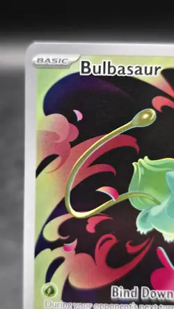 2025 Pokemon Mega Evolution Bulbasaur Stamped Booster Promo 133/132 -A30 - Image 5