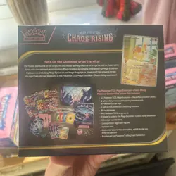 1x Pokemon TCG Chaos Rising Pokemon Center Elite Trainer Box ETB PKC Minor Tear - Image 5