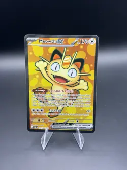 Pokemon TCG - Meowth EX Full Art - Perfect Order - 107/088 - Image 1