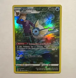 The Pokemon Company Vaporeon TG02/TG30 Swsh09 Brilliant Stars UR Holo ENG - Image 1
