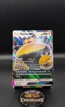 Snorlax GX SM05 Sm Promo Holo. Pokemon TCG. Light Play Condition. English. - Image 1