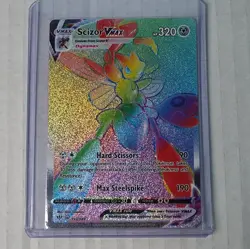 Pokemon TCG Scizor VMAX 193/189 SWSH03 Darkness Ablaze Secret Rare Holo Eng - Image 1