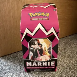 Pokemon Marnie Premium Tournament Collection Brand New Sword Shield Booster Pack 820650808760 - Image 1