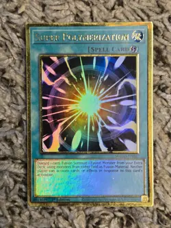 Super Polymerization MAGO-EN047 Premium Gold Rare 1st Ed Yu-Gi-Oh - Image 1