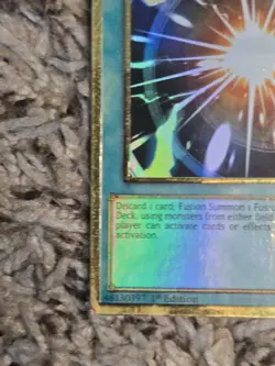 Super Polymerization MAGO-EN047 Premium Gold Rare 1st Ed Yu-Gi-Oh - Image 2