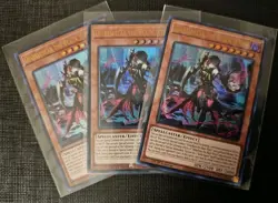 3x Diabellstar the Black Witch Ultra Rare Playset YuGiOh! TCG NM - Image 1