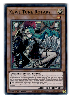 YUGIOH KEWL TUNE ROTARY ULTRA RARE 1ST EDITION NEAR MINT BLZD-EN021 - Image 1
