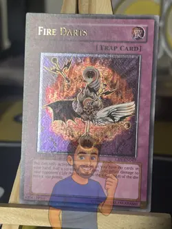 Fire Darts CRV-EN049 Ultimate Rare 1st Edition EURO Lightly Played Yugioh - Image 1