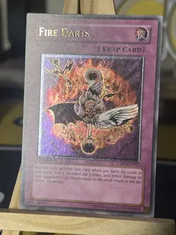Fire Darts CRV-EN049 Ultimate Rare 1st Edition EURO Lightly Played Yugioh - Image 2