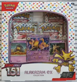 Pokemon TCG 151 Zapdos Ex ×2 -Alakazam Ex ×2 -Booster Bundle ×4 Scarlet & Violet - Image 5