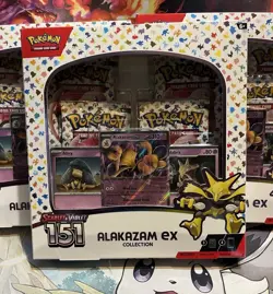 3x Pokemon TCG Scarlet And Violet 151 Alakazam Ex Collection. 12 Packs Of 151 - Image 3