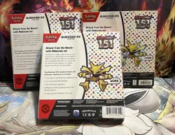 3x Pokemon TCG Scarlet And Violet 151 Alakazam Ex Collection. 12 Packs Of 151 - Image 5