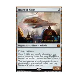 WOTC MtG Prerelease Promos Heart of Kiran (P) (Foil) NM - Image 1