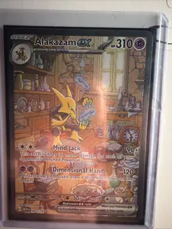 Pokemon TCG Scarlet & Violet 151 #201/165 Alakazam EX Special Illustration Rare - Image 1
