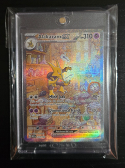 Pokemon TCG Alakazam ex 201/165 Scarlet & Violet 151 Special Illustration NM - Image 1