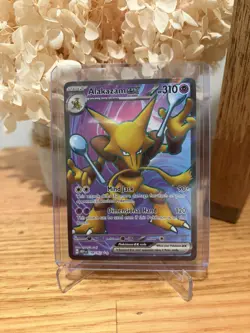 Pokemon TCG Alakazam EX Scarlet & Violet-151 188/165 Holo Ultra Rare - Image 1