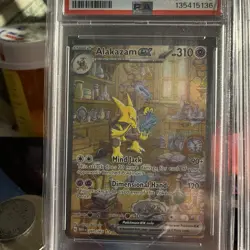 Pokemon TCG Alakazam EX 151 Qty(2)-1 Price - Image 2