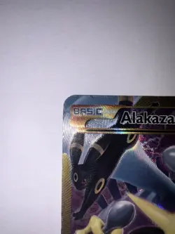 Pokemon TCG Alakazam-EX Fates Collide 125/124 Holo Secret Rare - Image 4