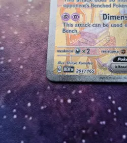 Pokemon TCG Alakazam ex 201/165 SV Scarlet & Violet 151 SIR Full Art Holo NM - Image 5