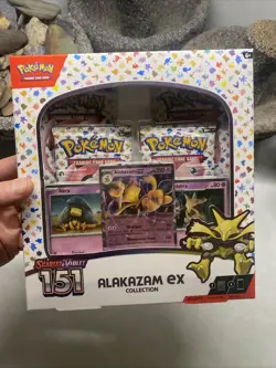 Pokemon TCG: Scarlet & Violet-151 Alakazam ex Collection Box Free Shipping A 820650855269 - Image 2