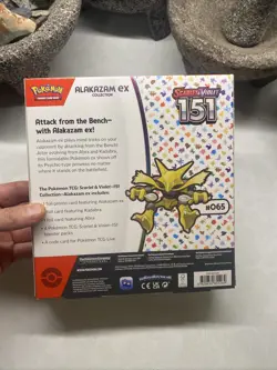 Pokemon TCG: Scarlet & Violet-151 Alakazam ex Collection Box Free Shipping A 820650855269 - Image 5