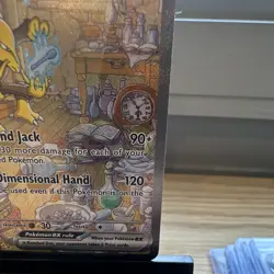 Pokemon TCG SV 151 Alakazam ex 201/165 Holo Full Art SIR EN 310HP - Image 4