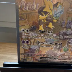 Pokemon TCG SV 151 Alakazam ex 201/165 Holo Full Art SIR EN 310HP - Image 5