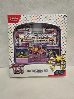 Pokemon TCG: Scarlet & Violet-151 Alakazam ex Collection Booster Box 820650855269 - Image 1