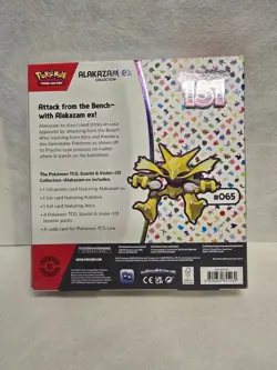 Pokemon TCG: Scarlet & Violet-151 Alakazam ex Collection Booster Box 820650855269 - Image 2