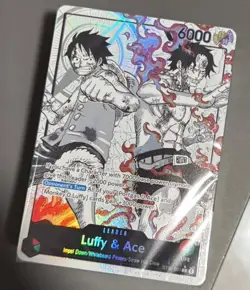 Luffy & Ace (Parallel) ST30-001 Starter Deck EX: Luffy & Ace Foil - Image 1