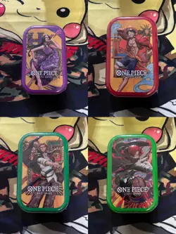 One Piece Mini tin Pack Set Vol.3 Asia Exclusive TS-03 JPN SEALED - Image 1