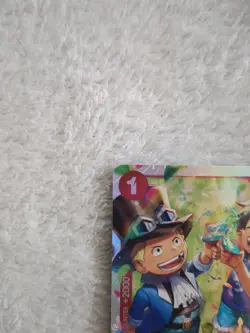 ONE PIECE - ACE & SABO & LUFFY - OP13-007 - SUPER RARE - ENGLISH - OP13 - Image 2