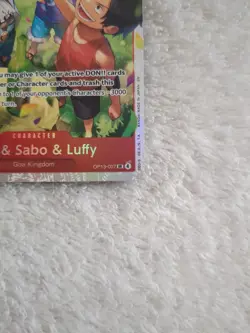 ONE PIECE - ACE & SABO & LUFFY - OP13-007 - SUPER RARE - ENGLISH - OP13 - Image 5
