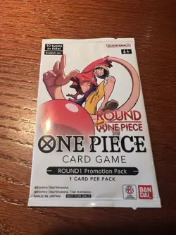 One Piece ROUND 1 Promotion Pack Promo English 1 Pack - Image 1