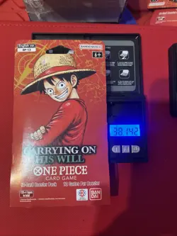 One Piece Op13 Carrying On His Will Booster Pack Heavy Over 38.1 Grams - Image 1