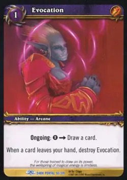 World of Warcraft TCG Evocation - Through the Dark Portal 50/319 - Image 1