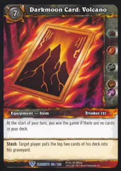 World of Warcraft TCG Darkmoon Card: Volcano - War of the Elements -18/220 - Image 1
