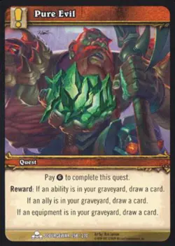 World of Warcraft TCG Pure Evil - Scourgewar 258/270 - Image 1