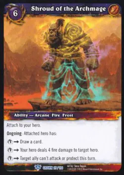 World of Warcraft TCG Shroud of the Archmage - Crown of the Heavens 25/198 - Image 1