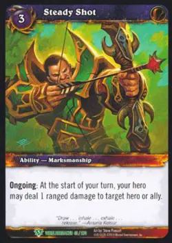 World of Warcraft TCG Steady Shot - Worldbreaker 48/270 - Image 1