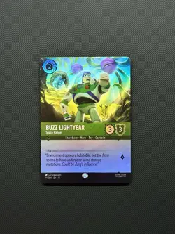 Buzz Lightyear - Space Ranger - Disney Lorcana Wilds Unknown - Epic Holo #211 - Image 1