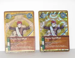 2 x Naruto TCG Trading Card Game DOUBLE SAND BLADE 288 Rare 1 Foil (2002) - Image 1