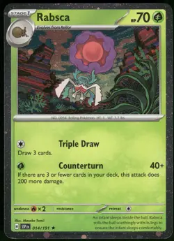 Holo Foil Rabsca - (Cosmos Holo) 014/191 Promo Miscellaneous Cards & Products - Image 1