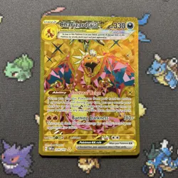 Charizard 228/197 NM -Secret Rare Gold Pokemon Card- Obsidian Flames (1k) - Image 1