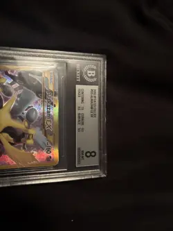 Pokemon TCG Alakazam EX Fates Collide 125/124 Full Art Secret Rare Card Becket 8 - Image 4